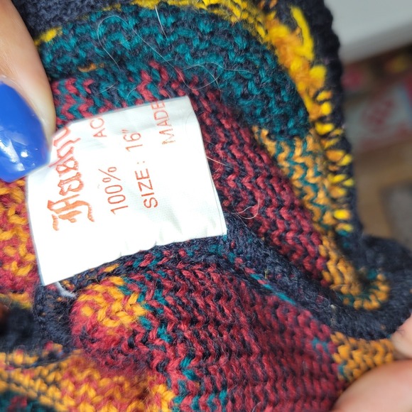 Autumn Leaf Turtleneck Dog Sweater - Picture 7 of 7